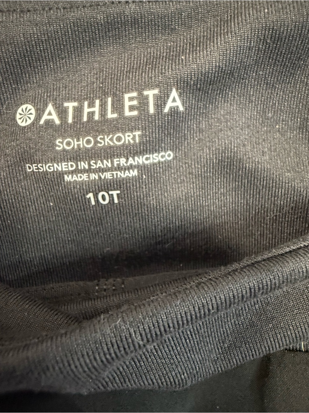 Athleta soho skort Black size 10Tall - Picture 6 of 10